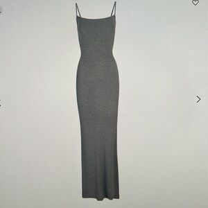 Skims long slip dress